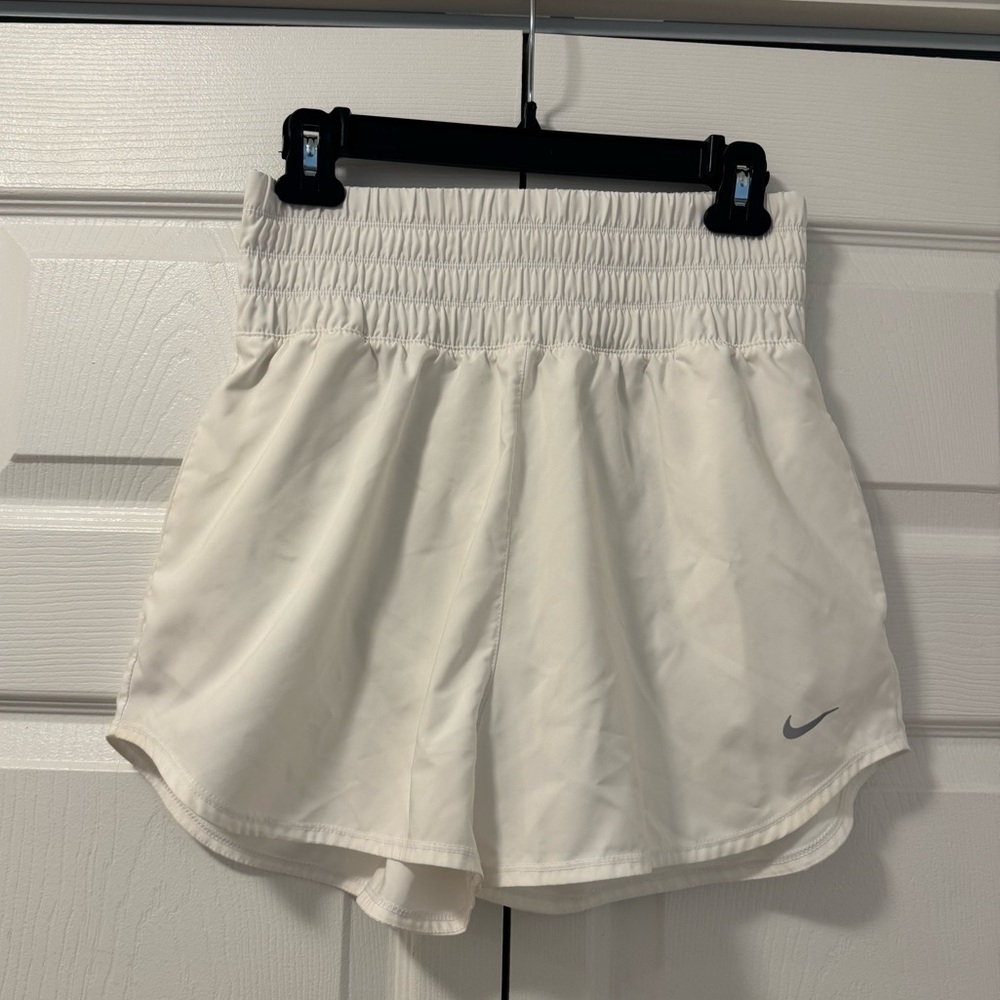 Nike Women's White Athletic Shorts
